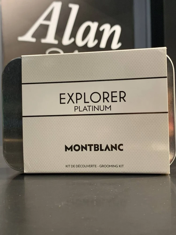 Montblanc Explorer Platinum Grooming Set