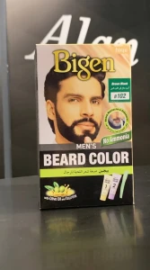 Bigen Men’s Beard Colour - B102 - Brown Black