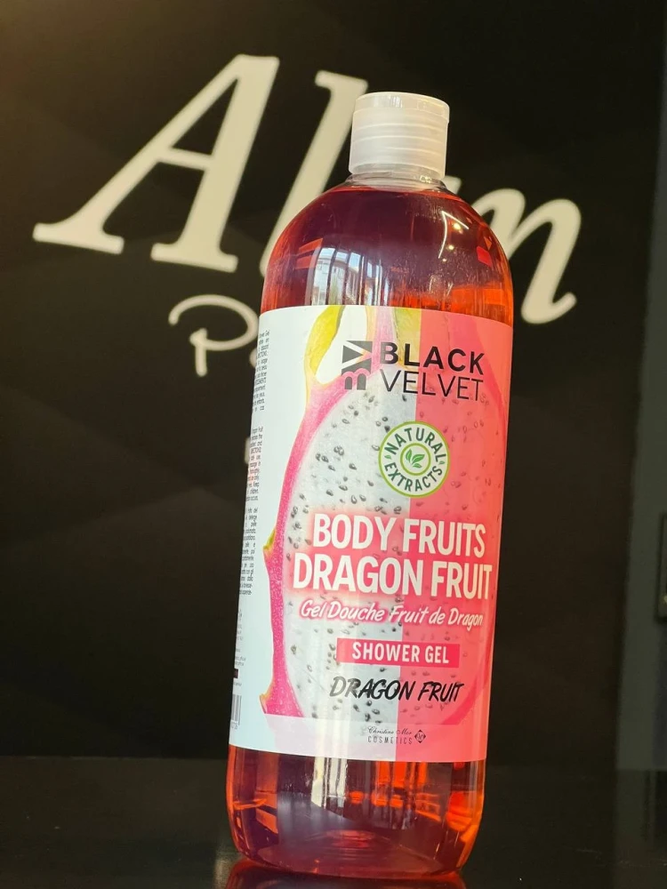 Black Velvet shower gel, Body Fruits Dragon Fruit model, 1000 ml