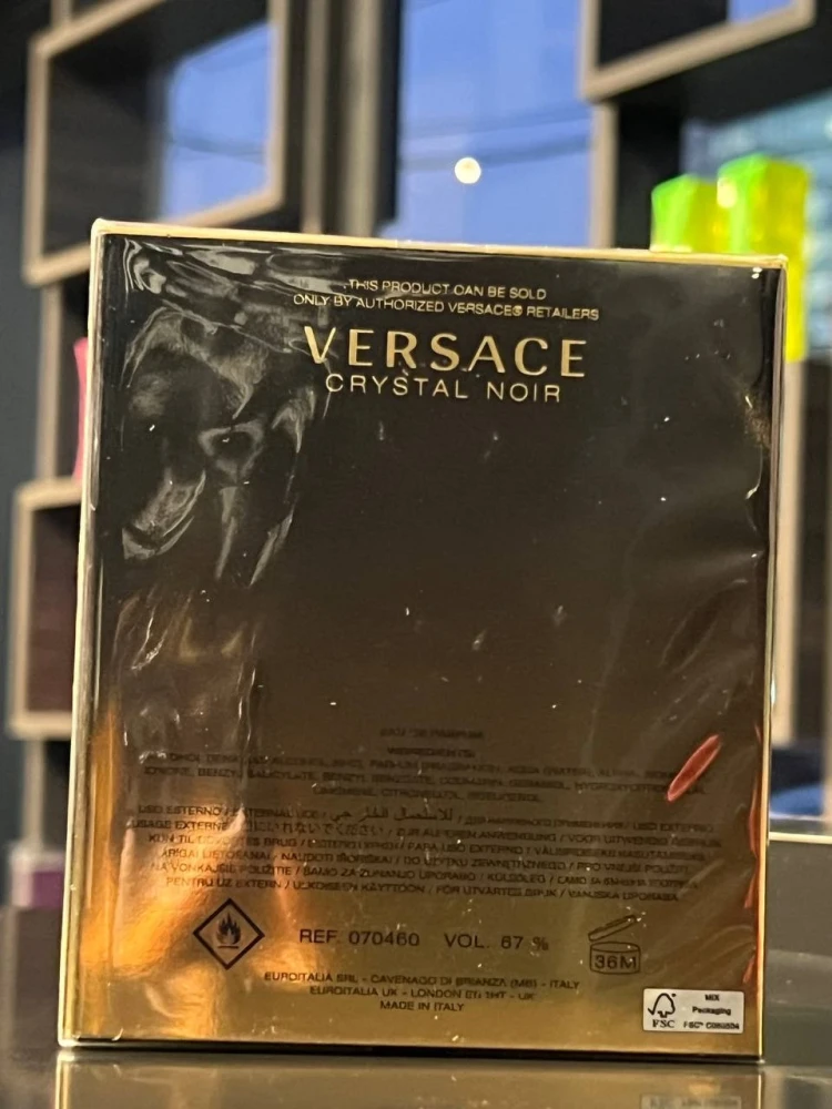 Crystal Noir Versace 90 ML EDP