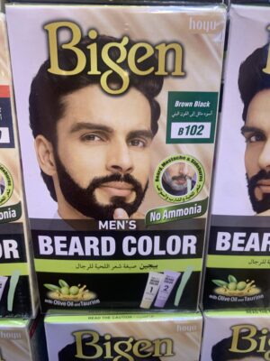 Bigen Beard Color 102 Brown Black