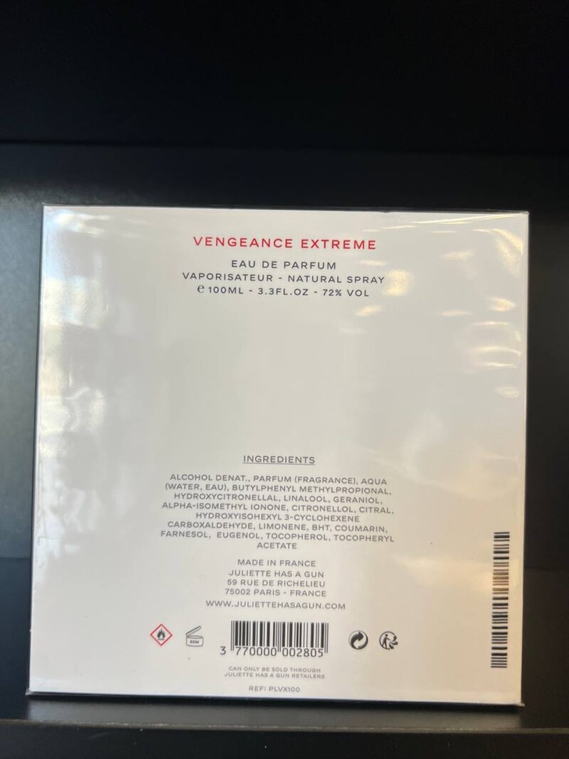 Juliette Has A Gun Vengence Extreme 100ml Edp - Image 2
