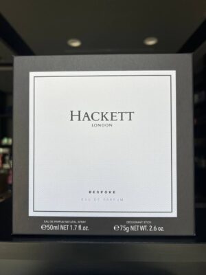 HACKETT BESPOKE Gift Set Eau De Parfum 50ml + Deodorant Stick 75ml
