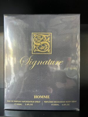 SIGNATURE BLACK EDP & DEODORANT SET FOR MEN