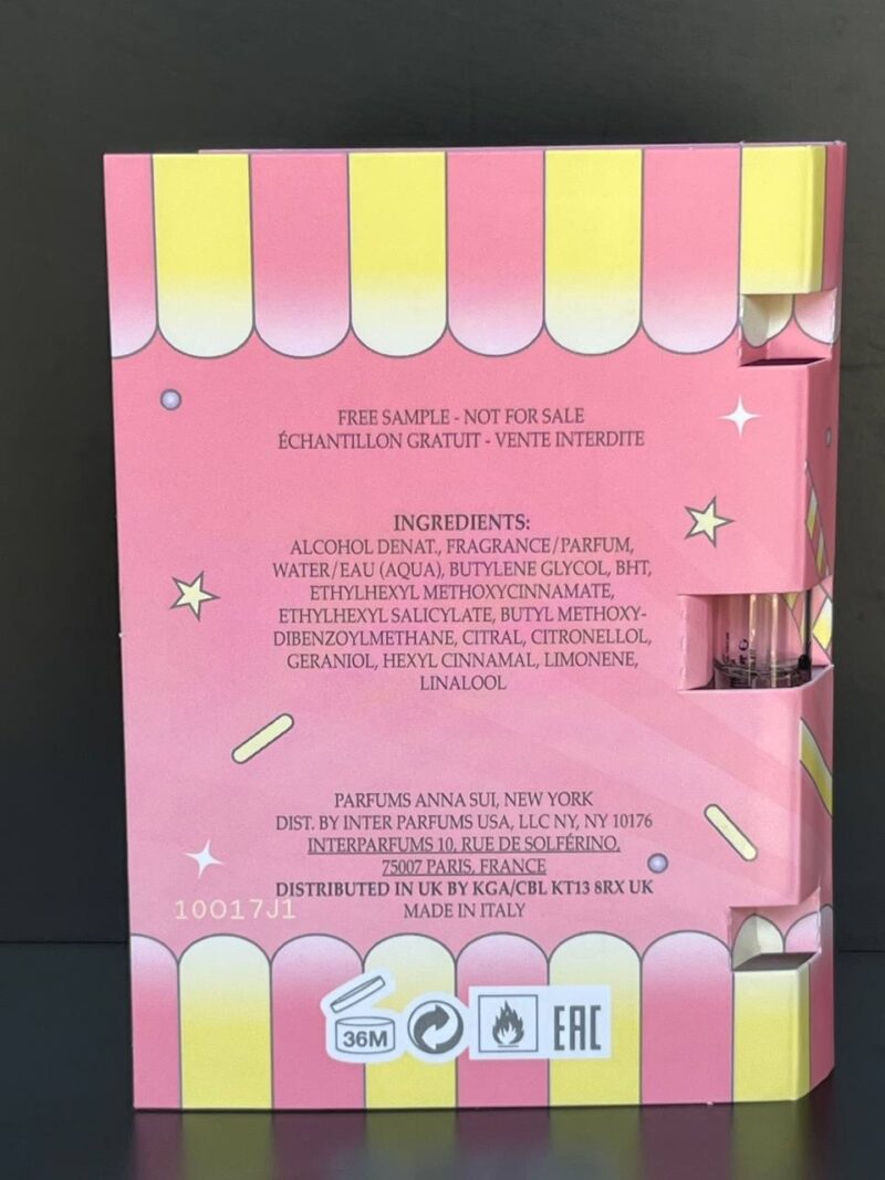 Anna sui sundae mellow yellow edt 1,5 ml - Image 2