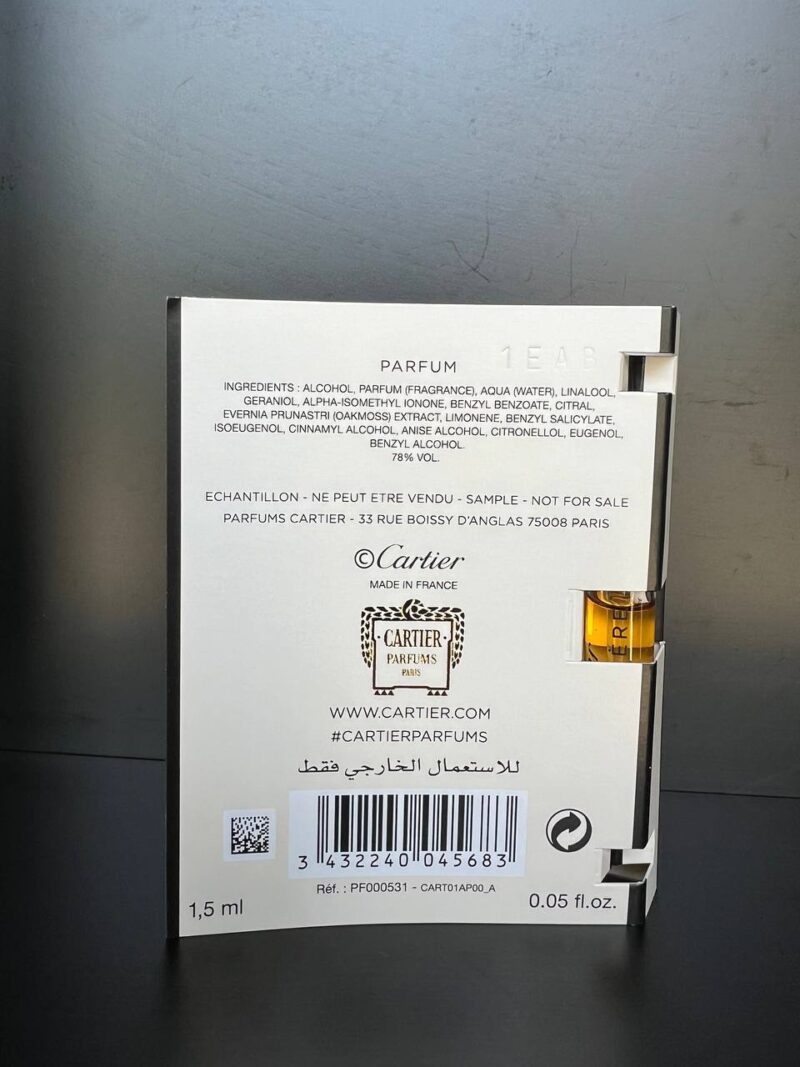 CARTIER LA PANTHERE PARFUM 1.5ML - Image 2
