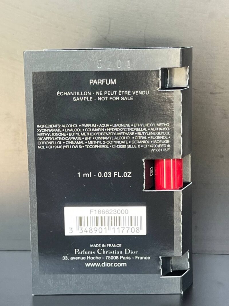 DIOR FAHRENHEIT PARFUM 1 ml - Image 2