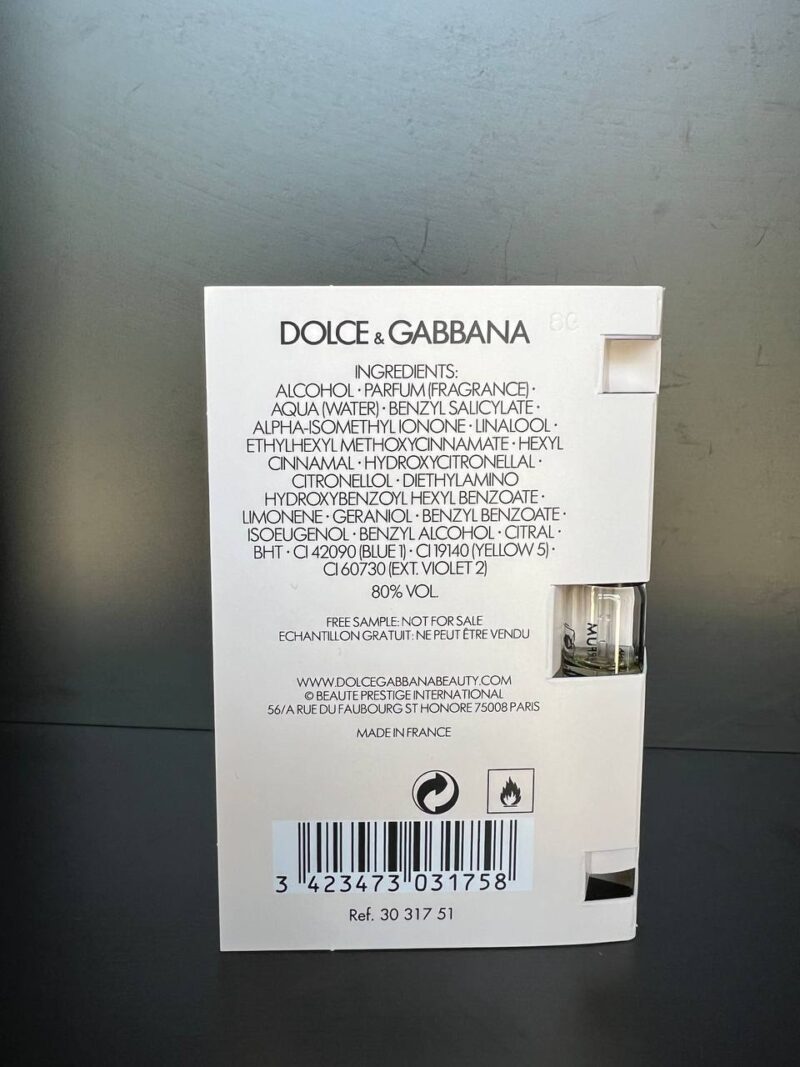 DOLCE & GABBANA Dolce edp 1,5 ml - Image 2