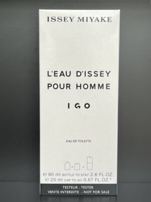 Issey Miyake l eau d issey igo pour homme 80 ml edt + 20 ml cap