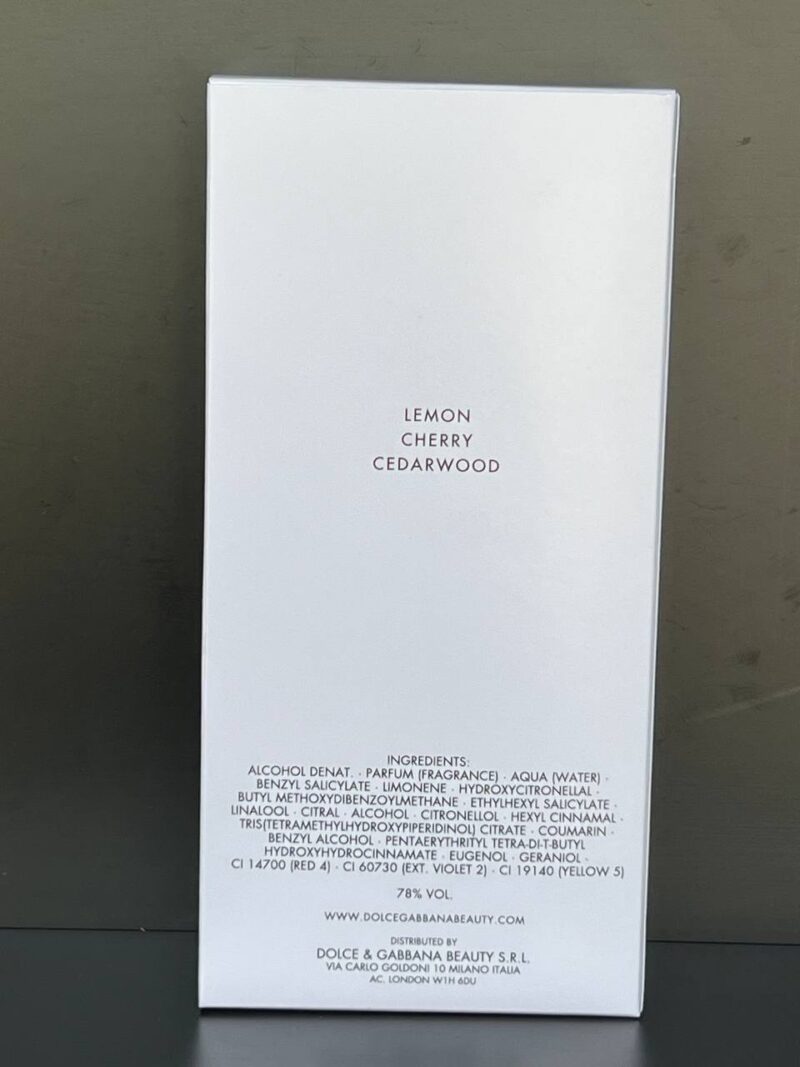 Dolce Gabbana Q Edp 100 ml tester - Image 2