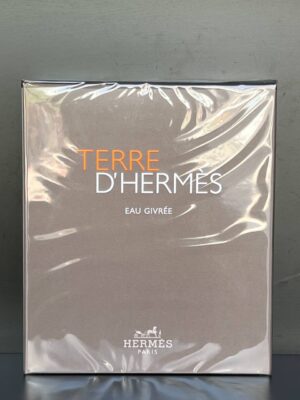 HERMES TERRE D'HERMES EAU GIVREE EDP 100ML REFILLABLE + HAIR