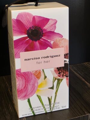 NARCISO RODRIGUEZ FOR HER EDT 100ML + PURE MUSC FOR HER EDP 10ML