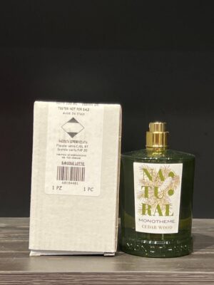 MONOTHEME NATURAL CEDAR WOOD (U) EDT 100ML TESTER